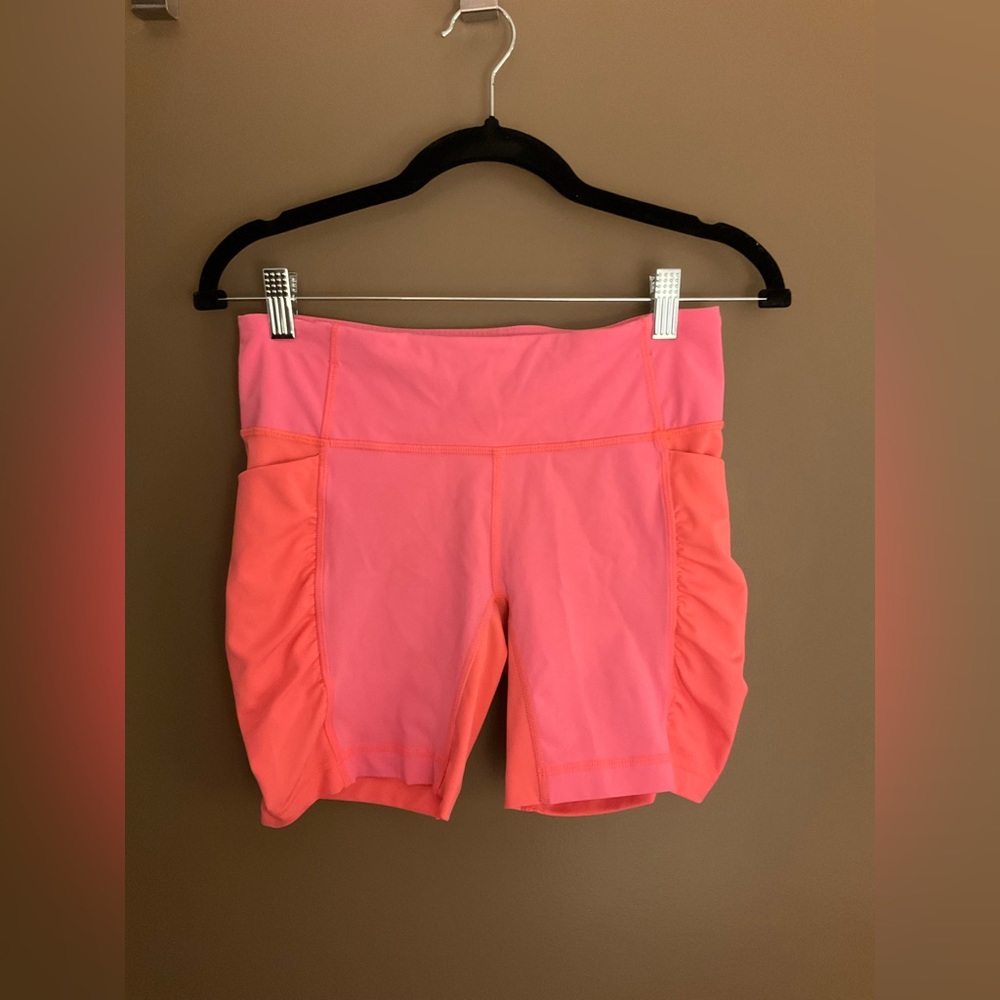Lululemon Ruched Bike Shorts
